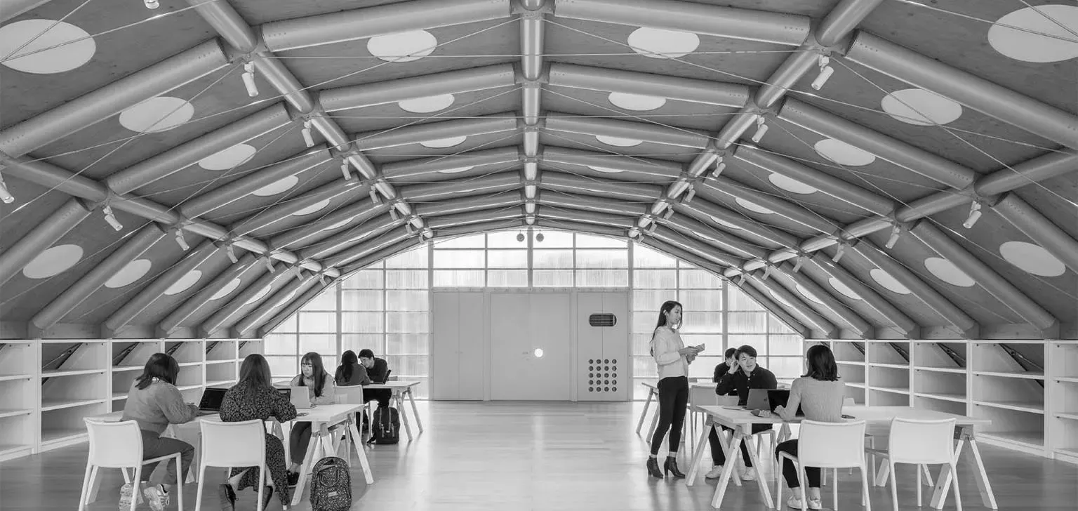 Keio University SBC Paper Studio - Shigeru Ban Architects
